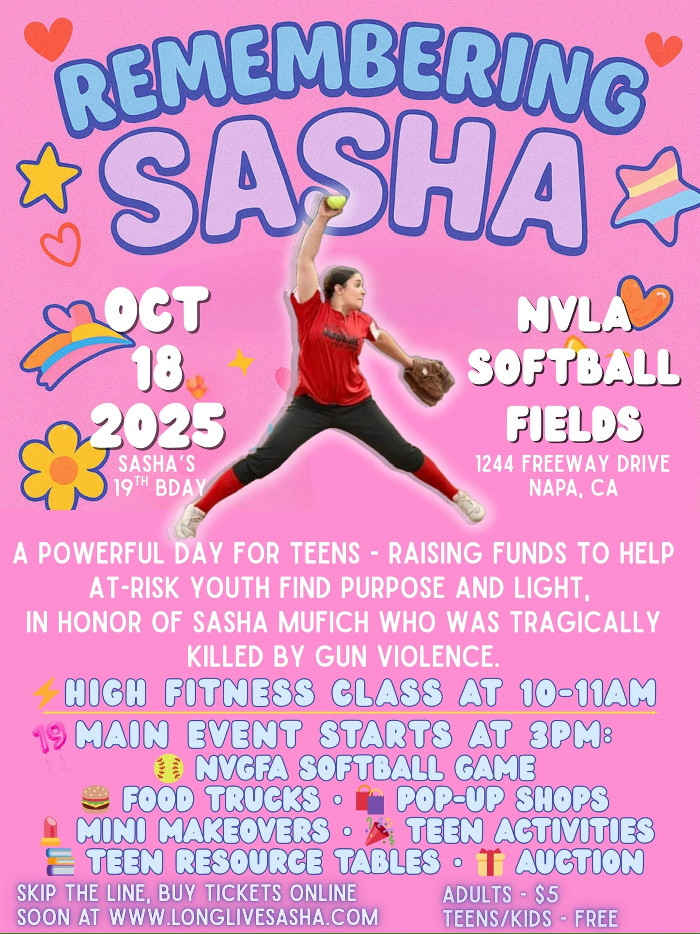 Remembering Sasha 2025 Event Ticket