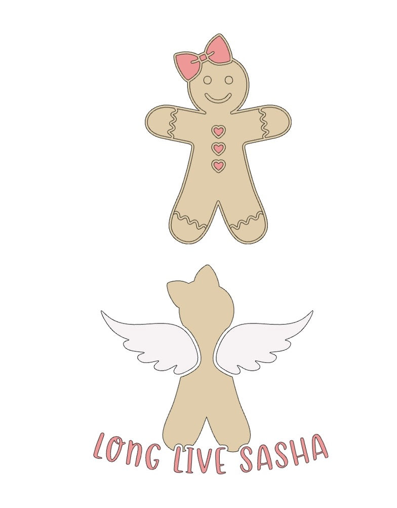 Youth Gingerbread Tshirt and Sweatshirt