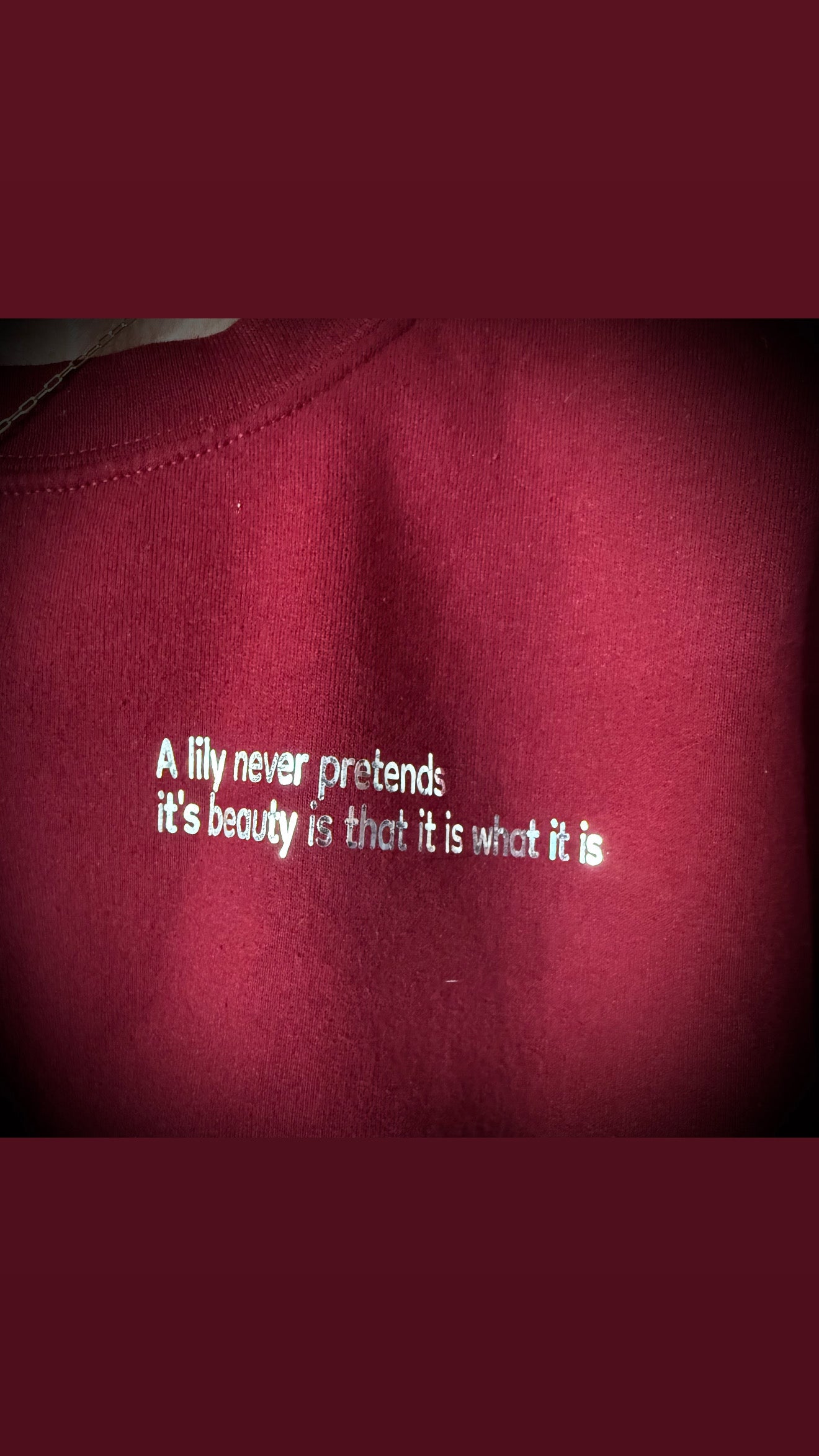 A Lily's Beauty Crewneck Sweatshirt