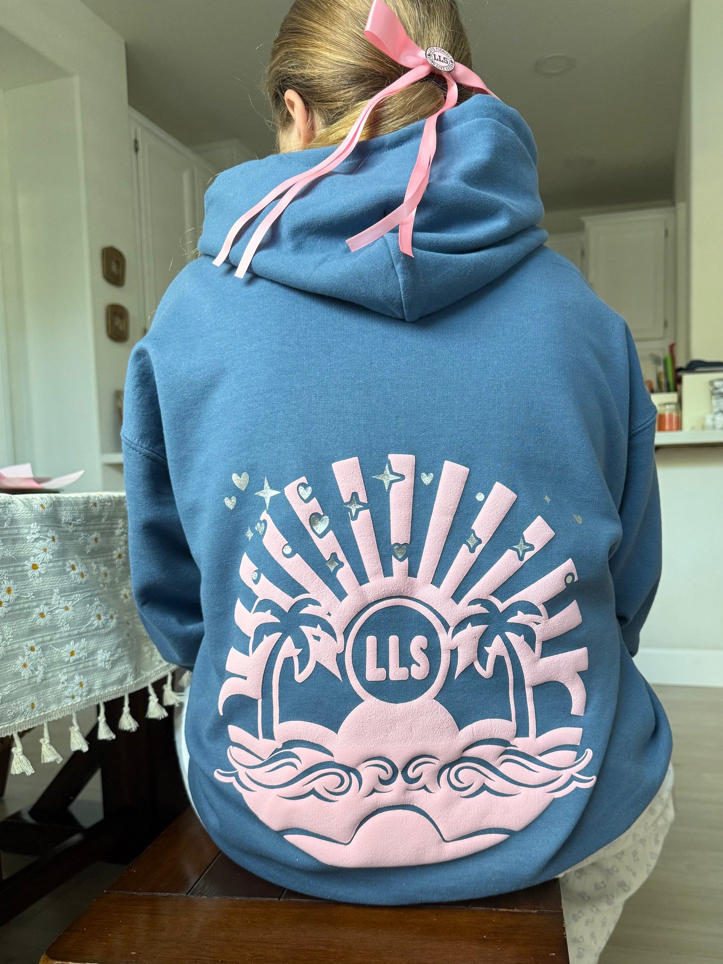 Pink Sunset Hoodie Sweatshirt