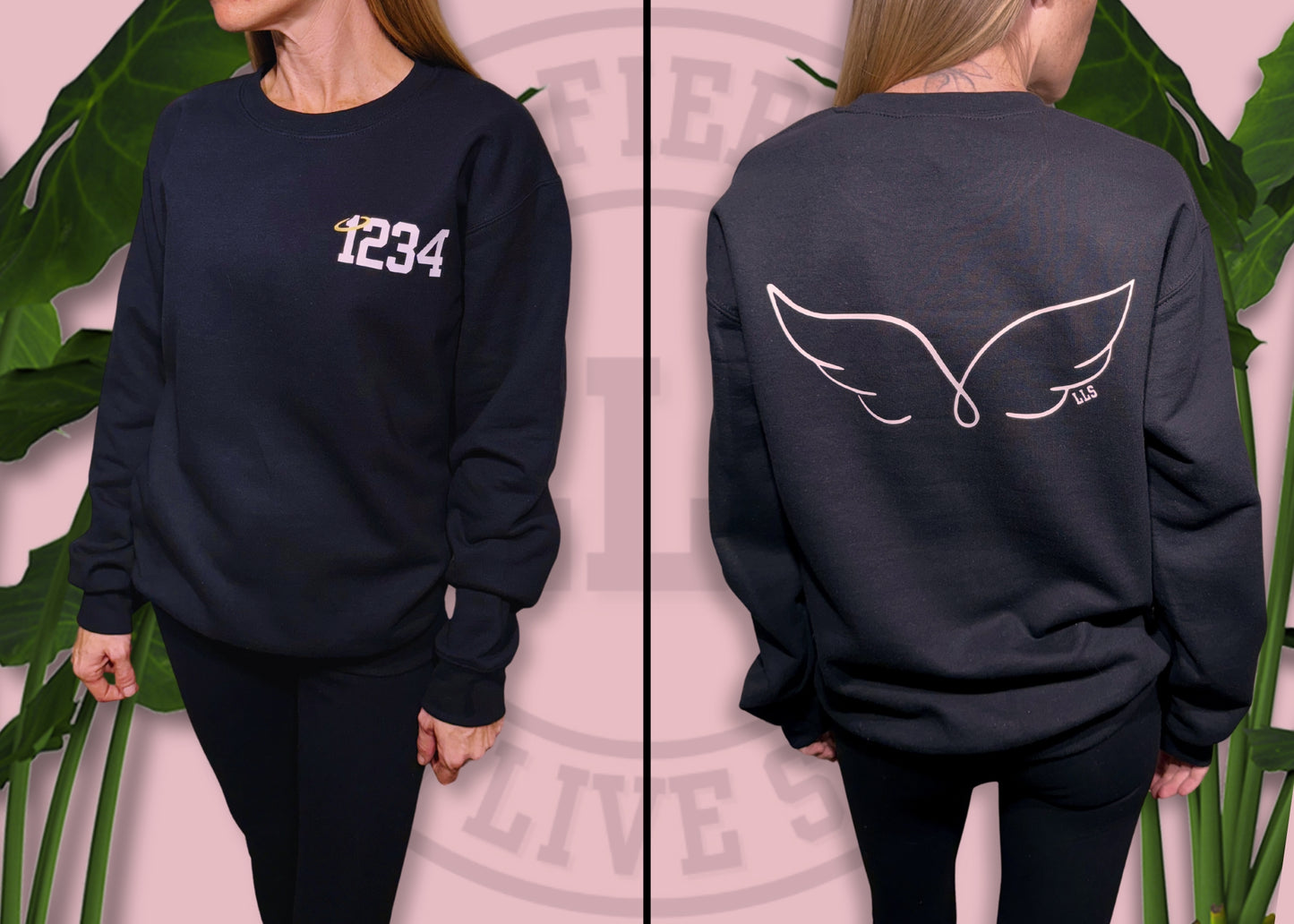 Angel # Adult Sweatshirt