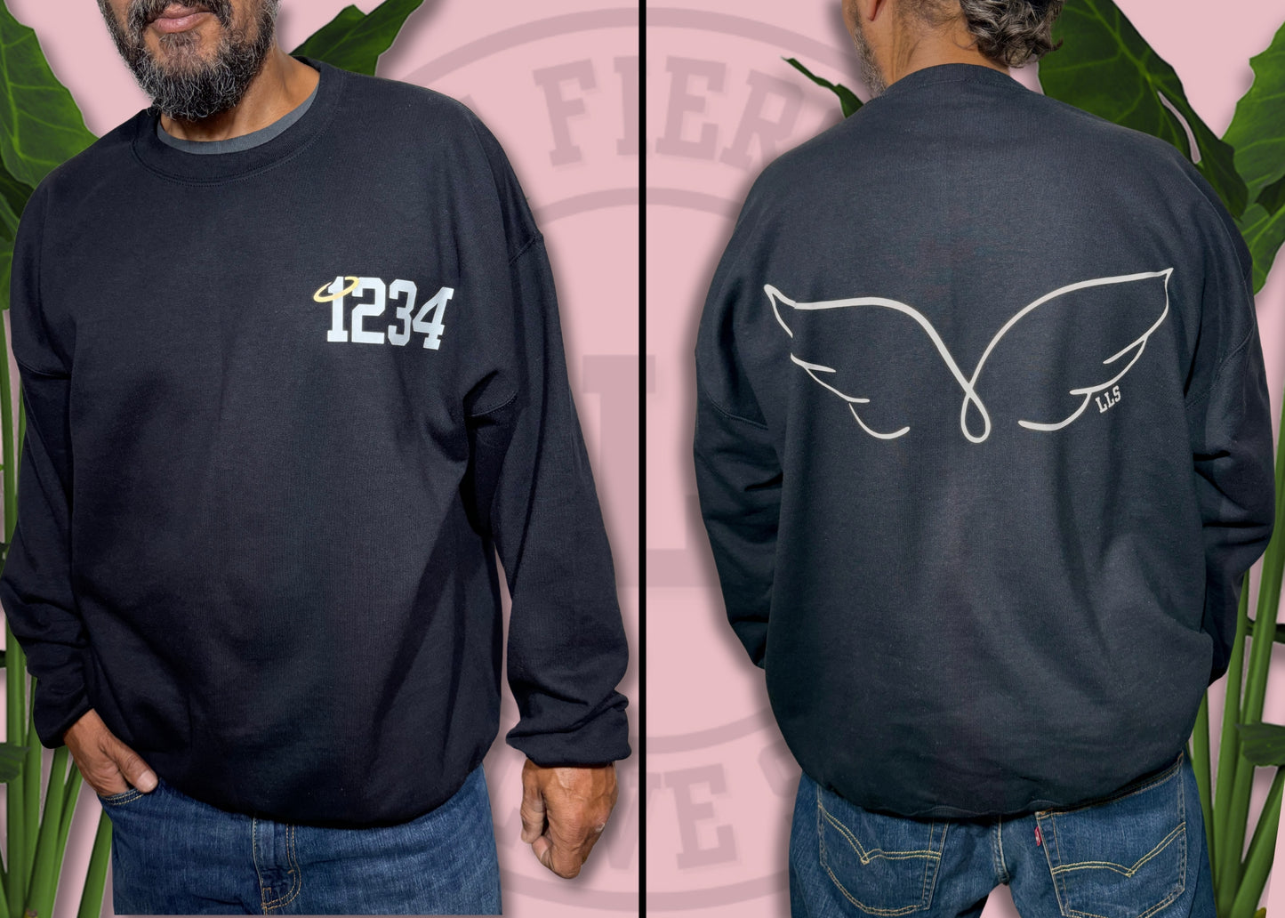 Angel # Adult Sweatshirt