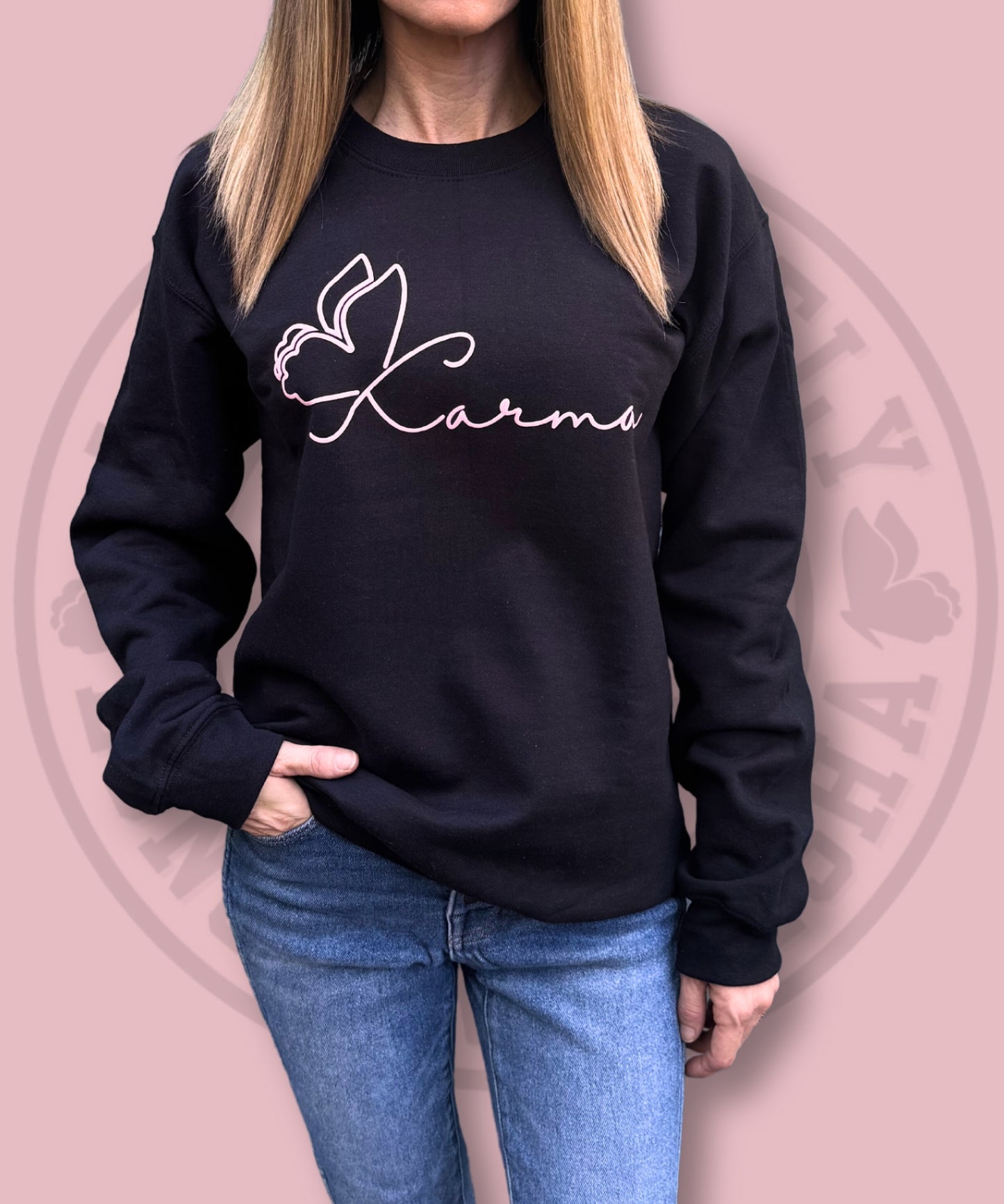 Karma Adult Sweatshirt