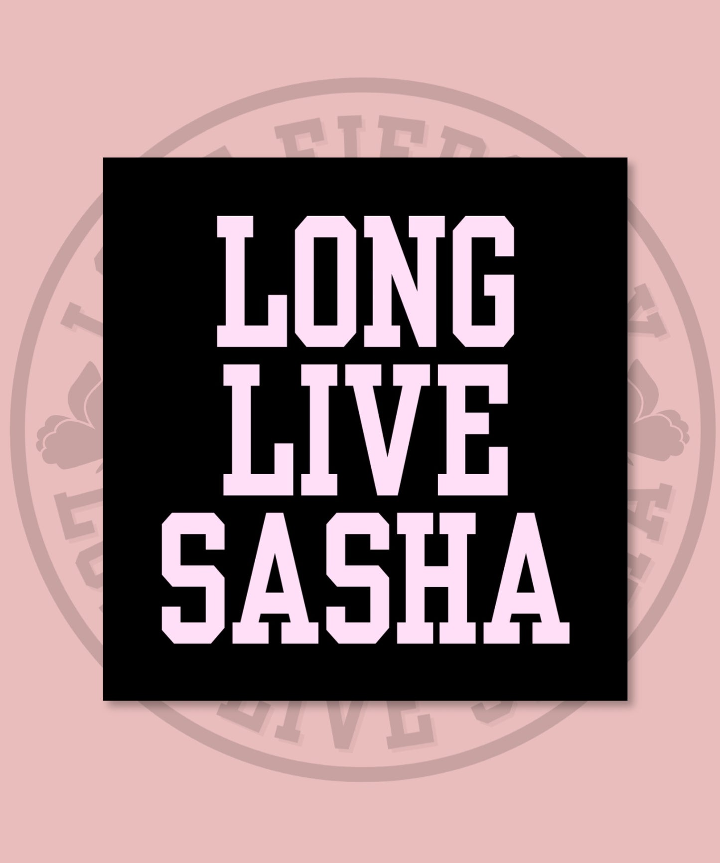 Long Live Sasha Adult T-Shirt