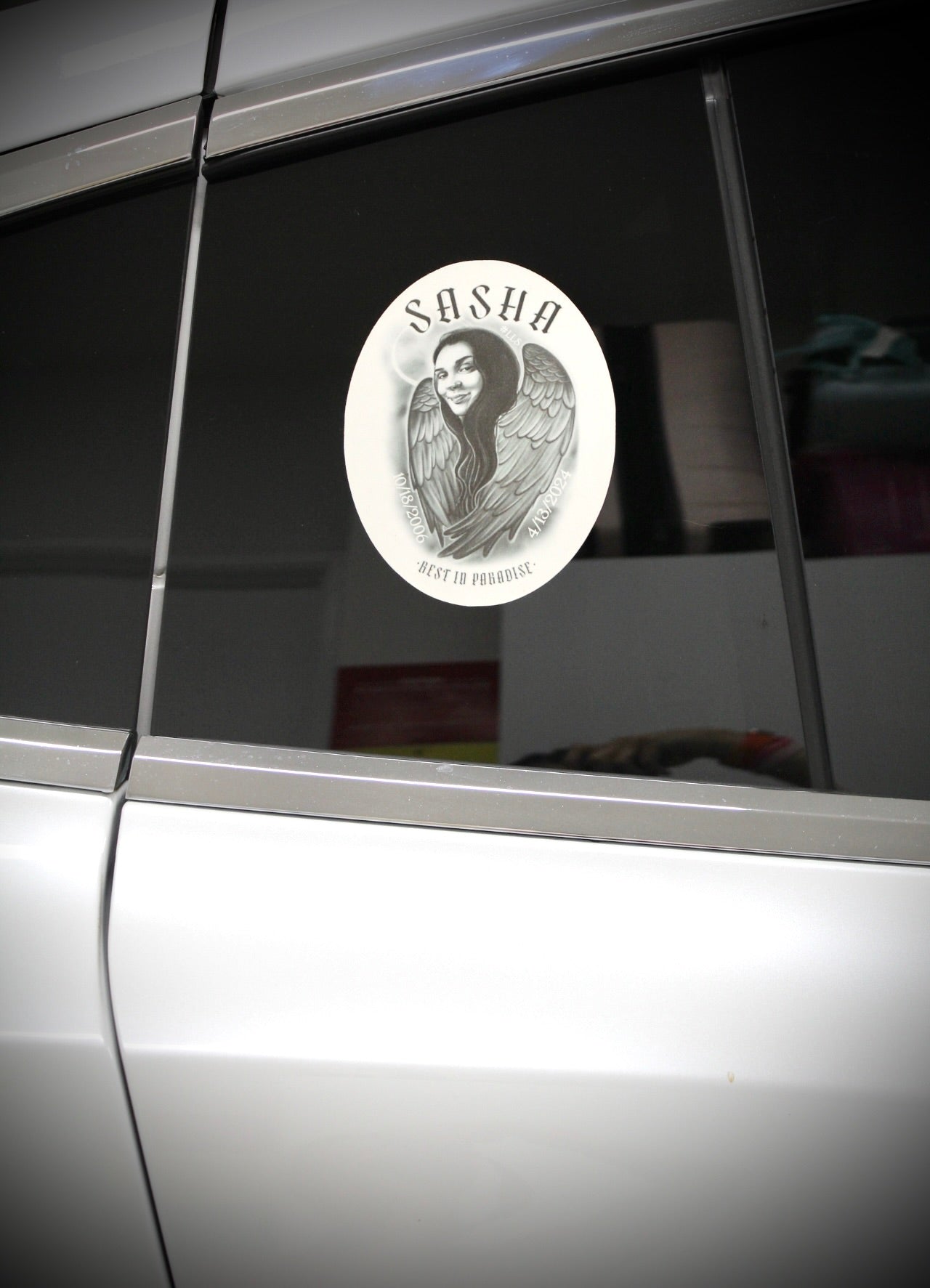 Sasha Memorial Sticker