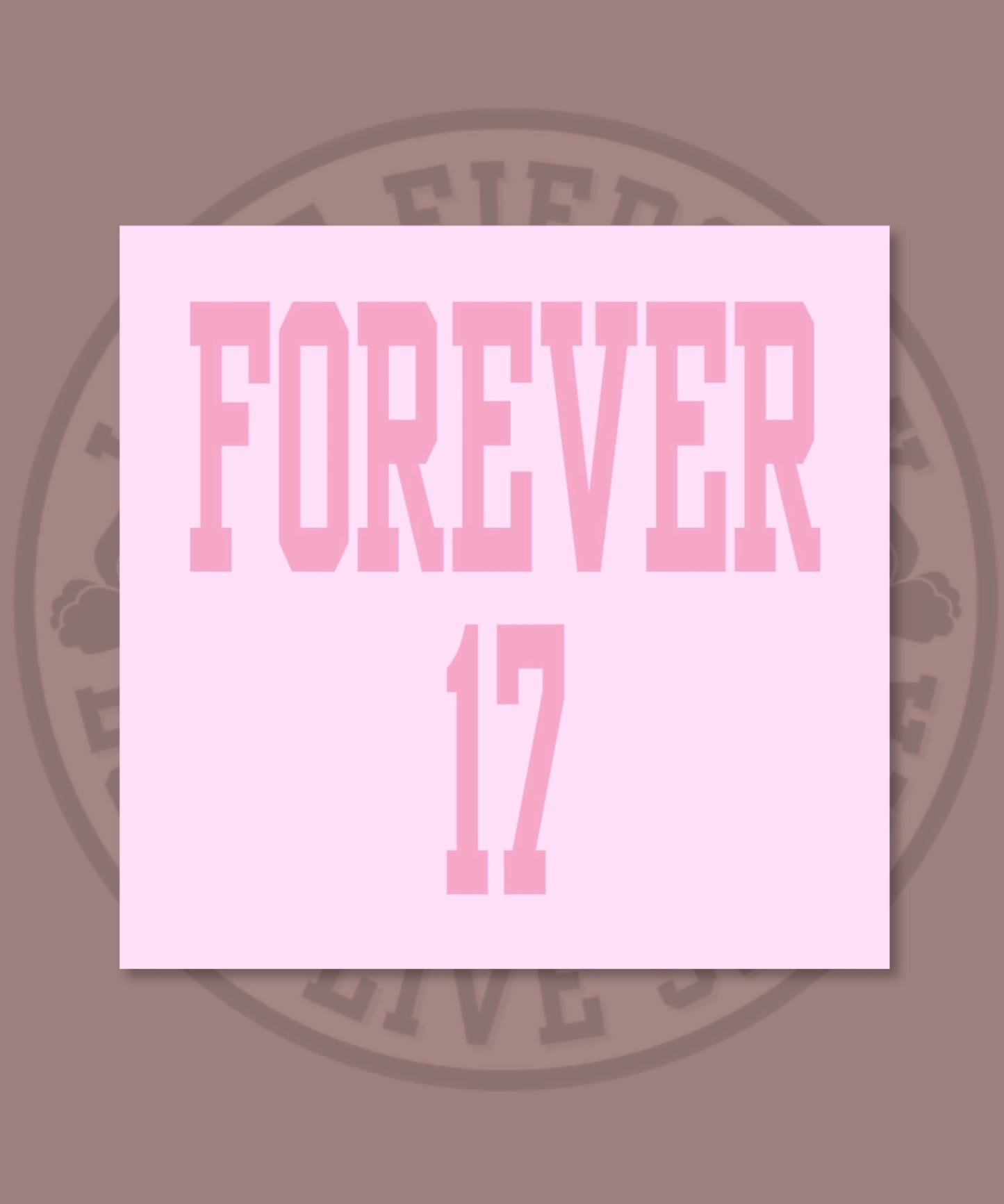 Forever 17 Adult T-Shirt